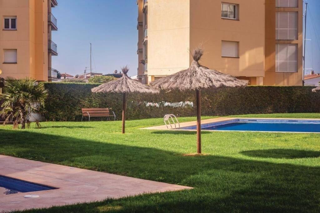 Appartamento Apartamento En Roses Con Parking Y Piscina Esterno foto
