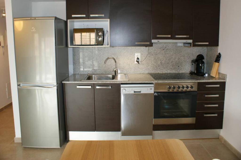 Appartamento Apartamento En Roses Con Parking Y Piscina Esterno foto